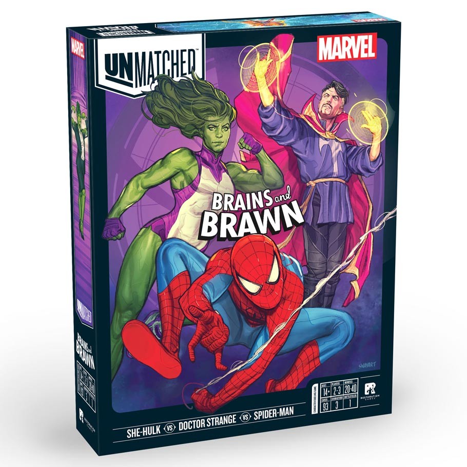 Unmatched : Marvel - Brains and Brawn